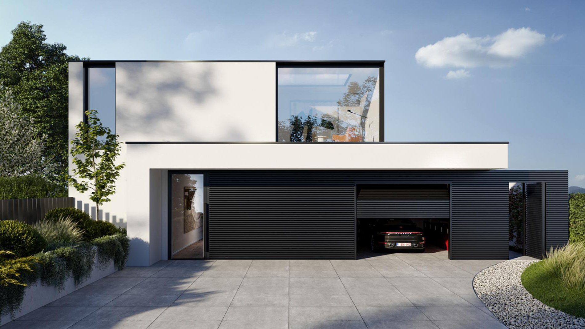Fassadenverkleidung Aluminium Deco Wall am Haus